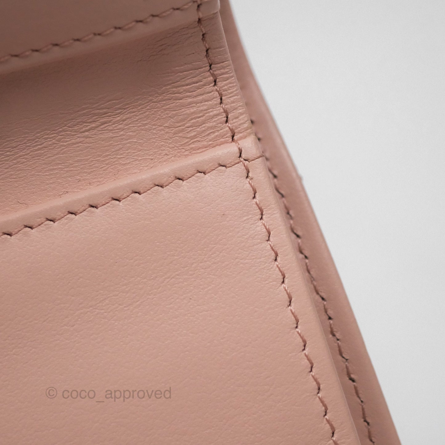 Chanel Quilted Small Classic Flap Trifold Wallet Pink Caviar Gold Hardware