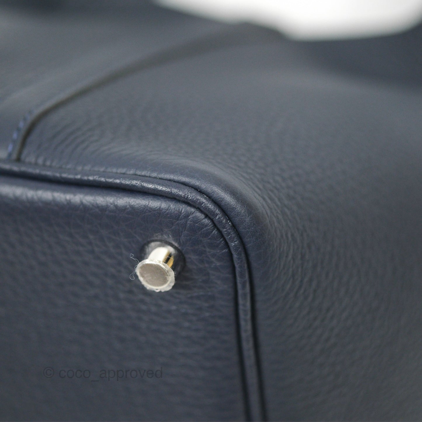 Hermès Picotin 18 Lock Bleu Nuit 2Z Palladium Hardware