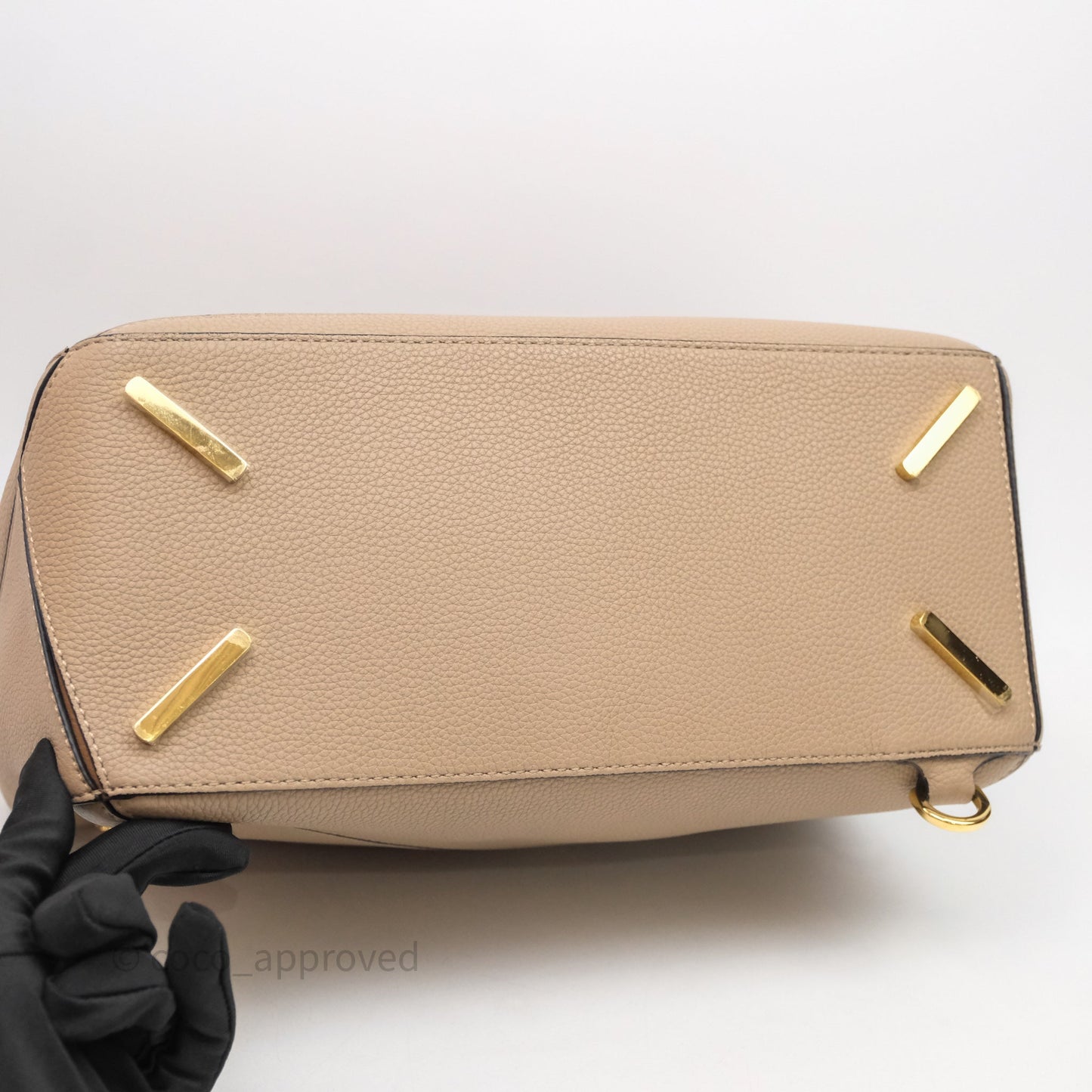 Loewe Medium Puzzle Bag Sand Mink Grained Calfskin