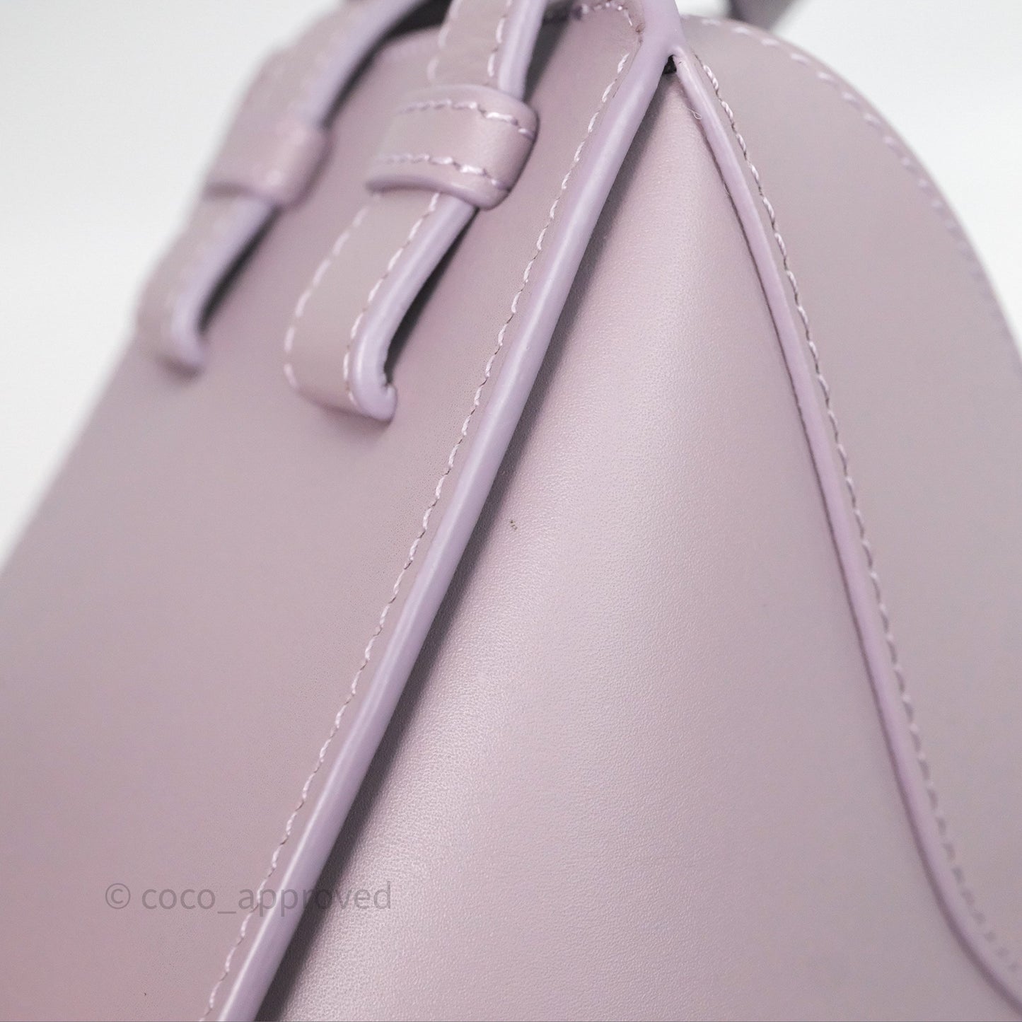 Loewe Small Hammock Shoulder Bag Calfskin Purple