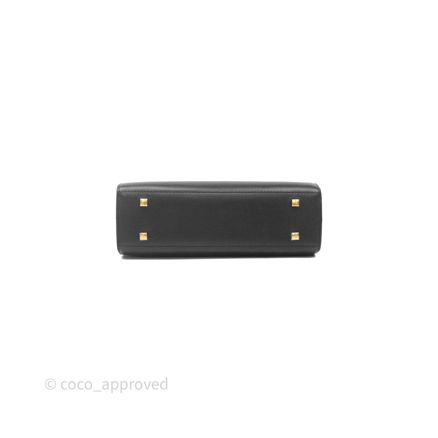 Delvaux Tempête Mini Black Calfskin Gold Hardware