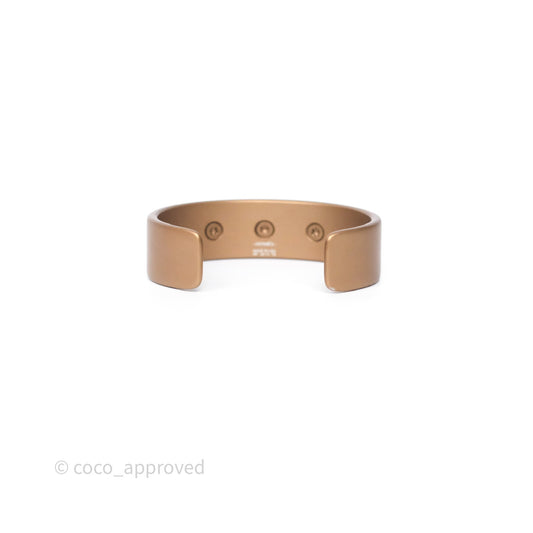 Hermes Medor Aluminium Sunset Bracelet Size T3