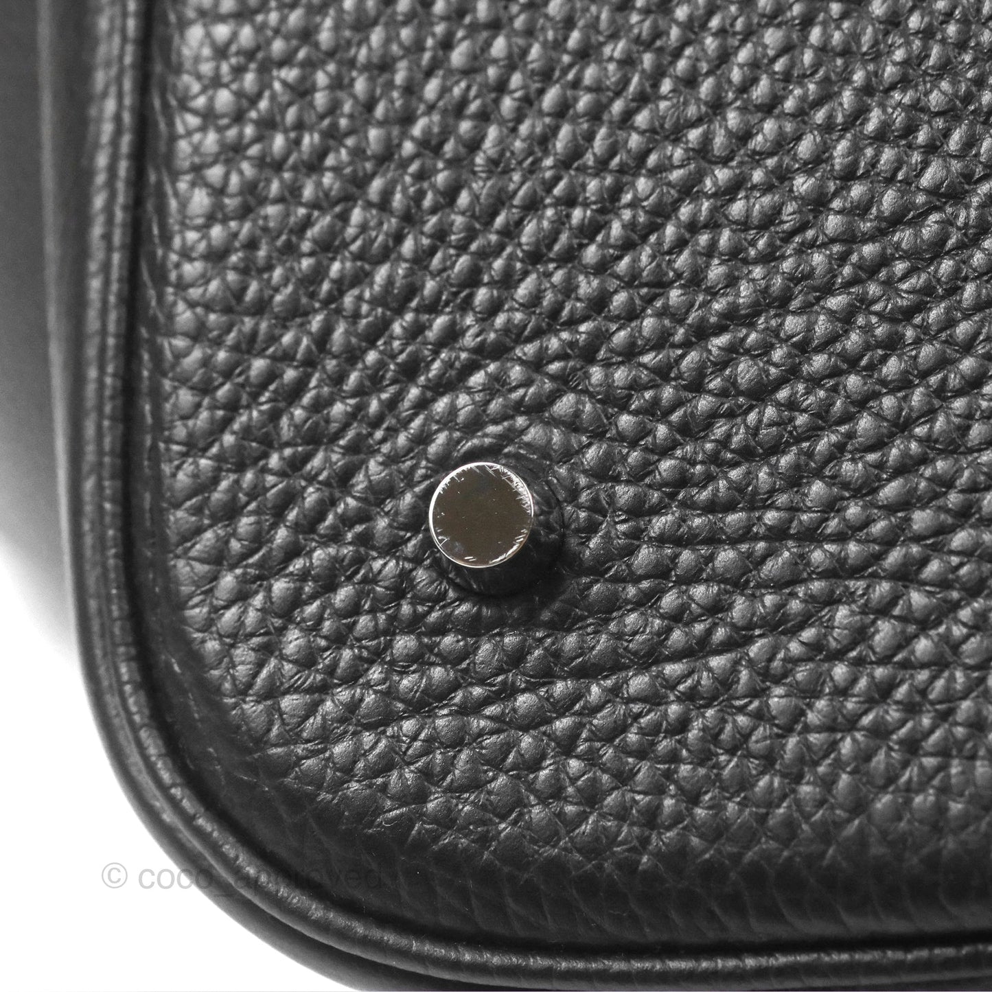 Hermès Picotin TGM 30 Black Clemence Palladium Hardware