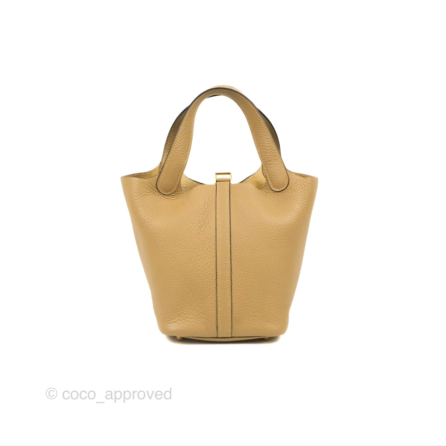 Hermès Picotin Lock 18 Trench Taurillon Clemence Gold Hardware