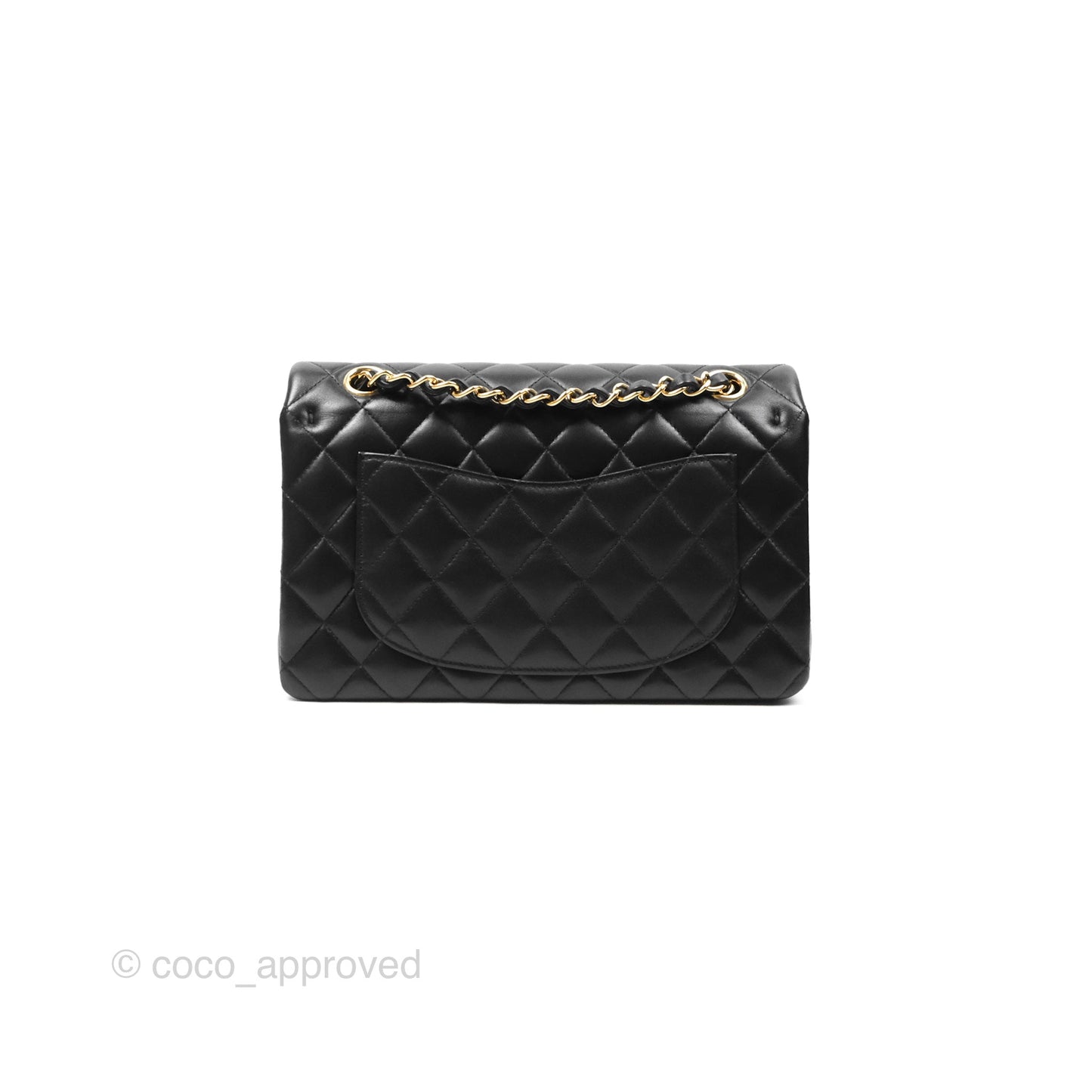 Chanel Small S/M Classic Flap Black Lambskin Gold Hardware