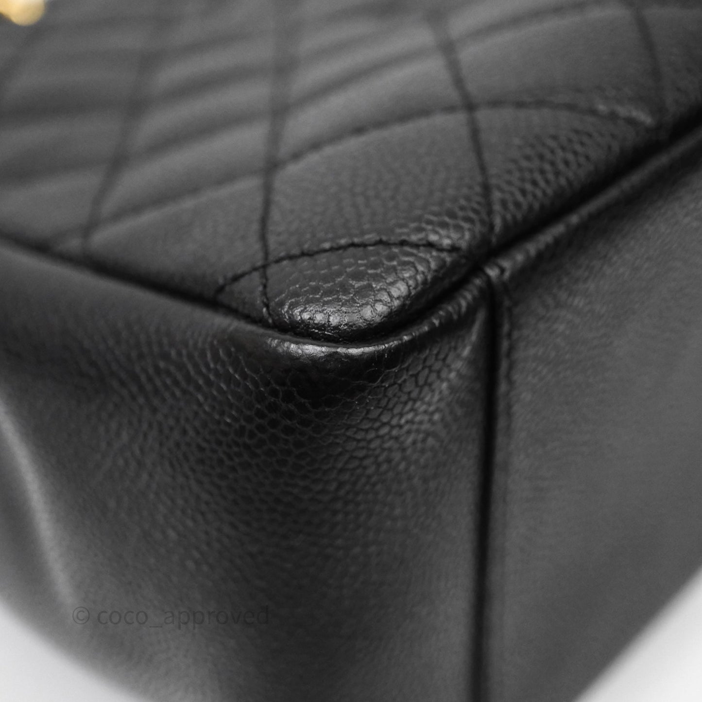 Chanel GST Black Caviar Gold Hardware