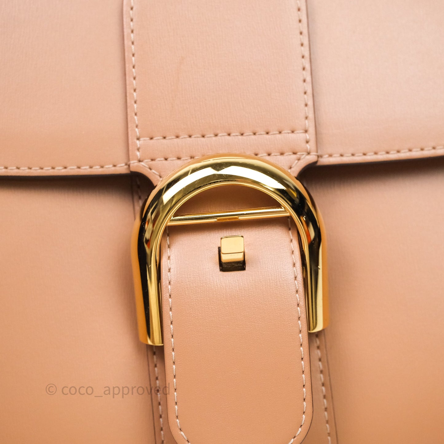 Delvaux Brillant PM Tender Beige Box Calf
