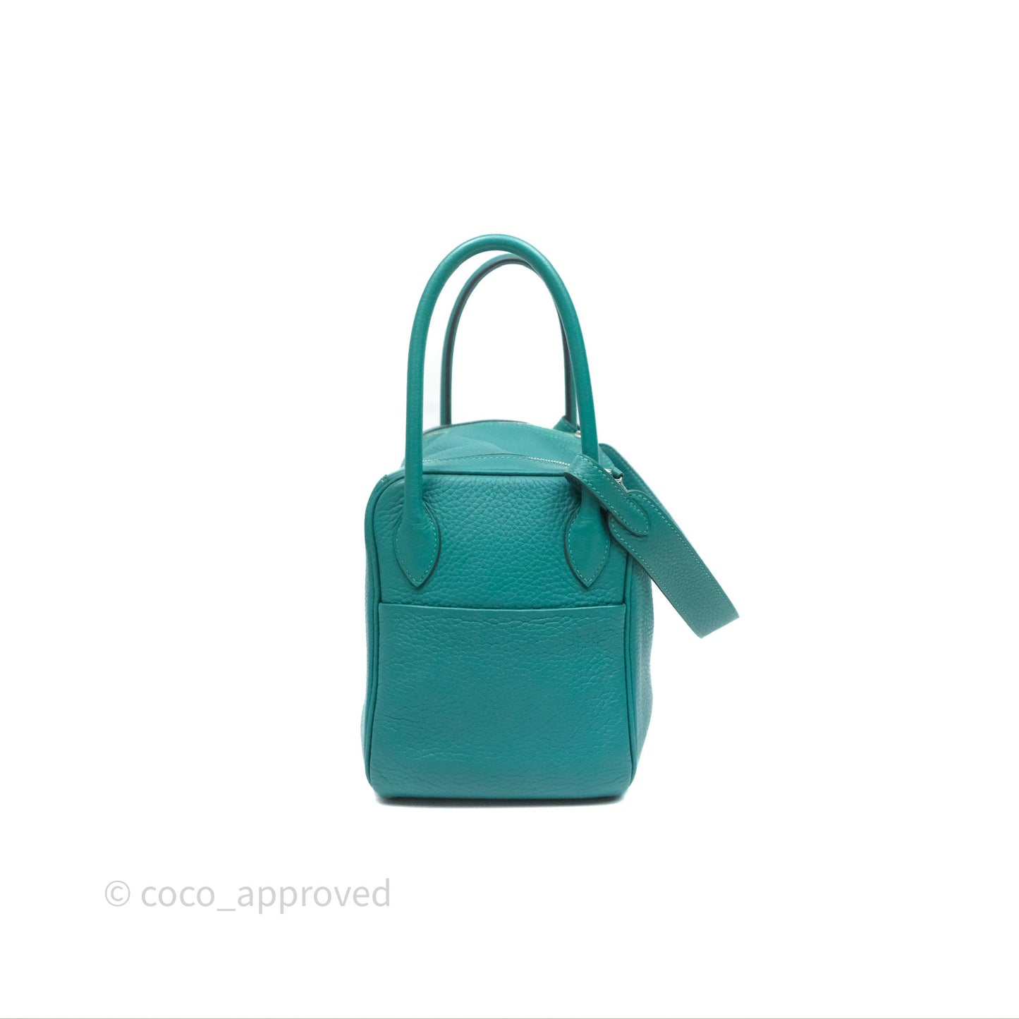 Hermès Lindy 26 Vert Verone U1 Clemence Palladium Hardware