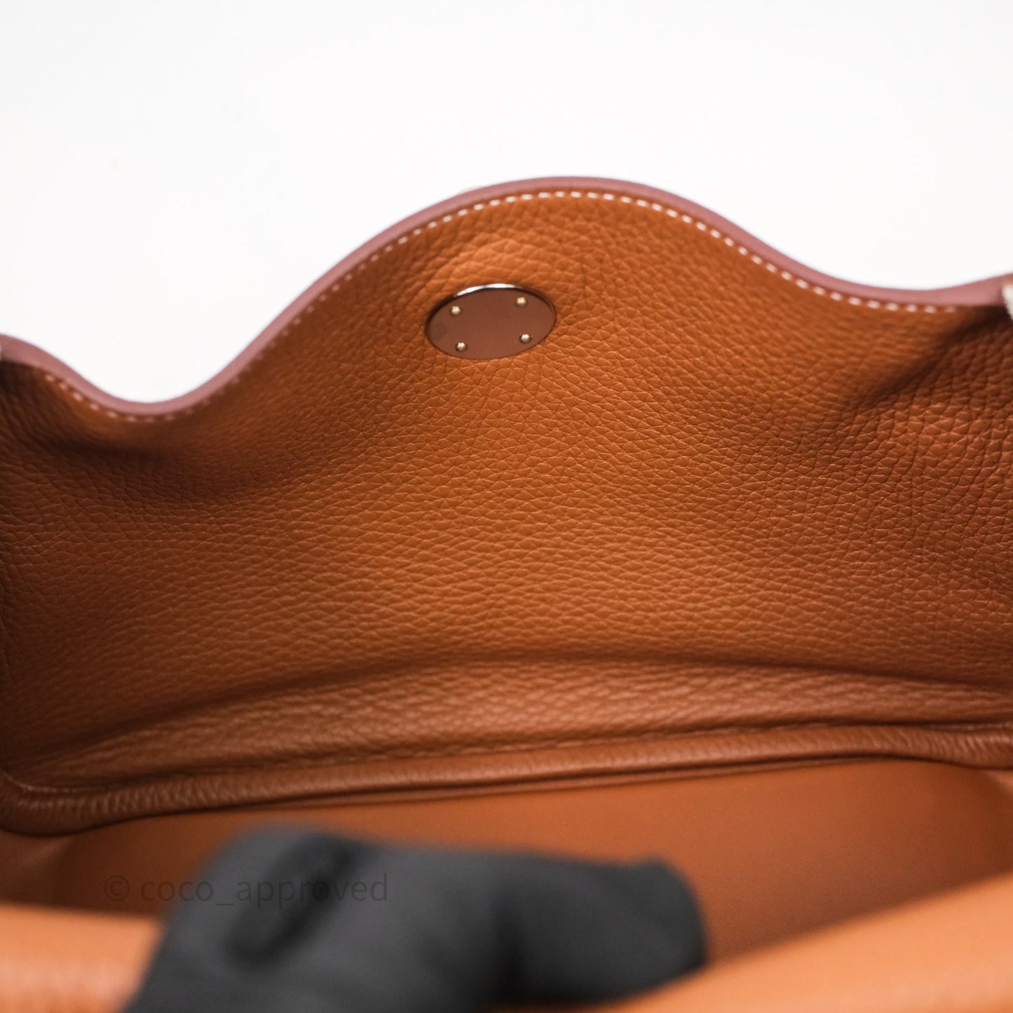 Hermès Lindy 26 Gold Clemence Palladium Hardware