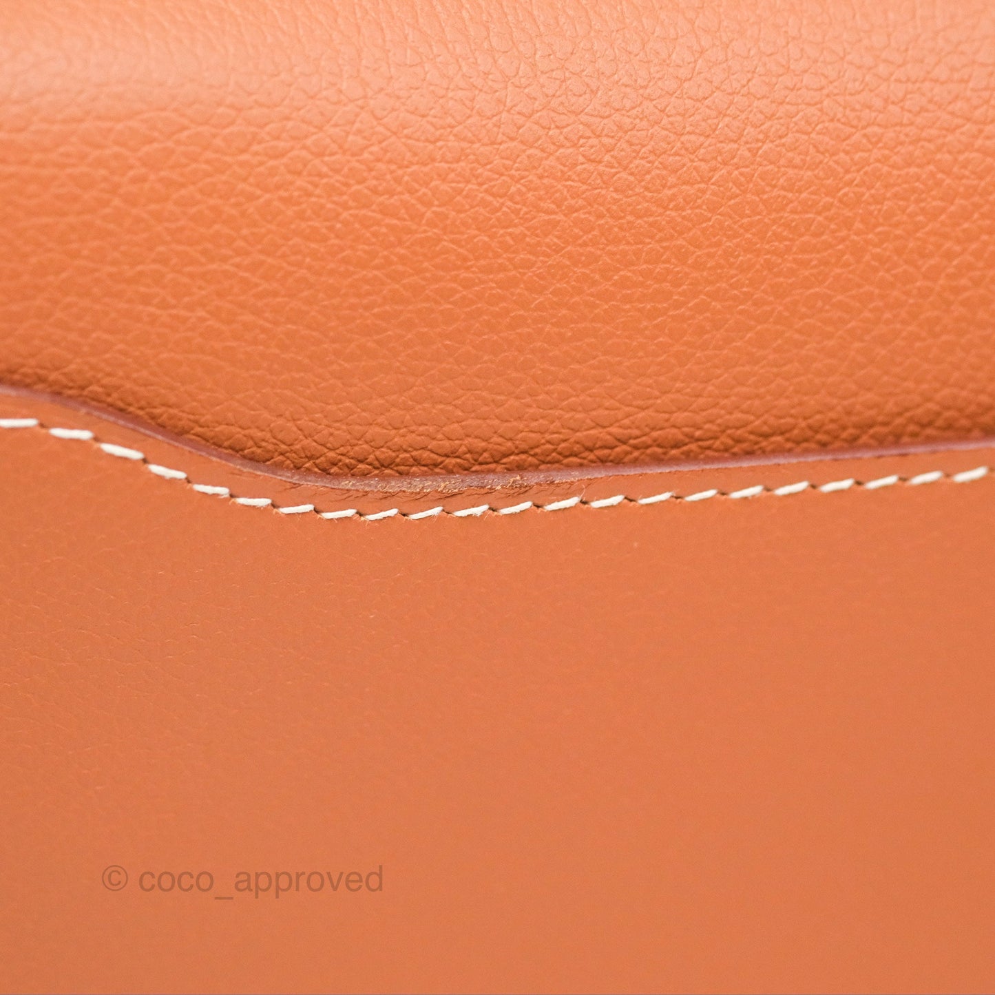 Hermès Roulis 23 Gold Evercolor Gold Hardware