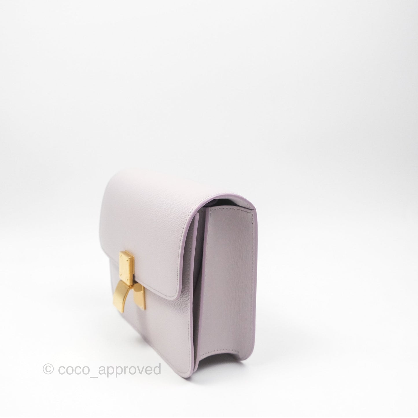 Celine Teen Classic Box Flap Lavender Grey Liege Calfskin