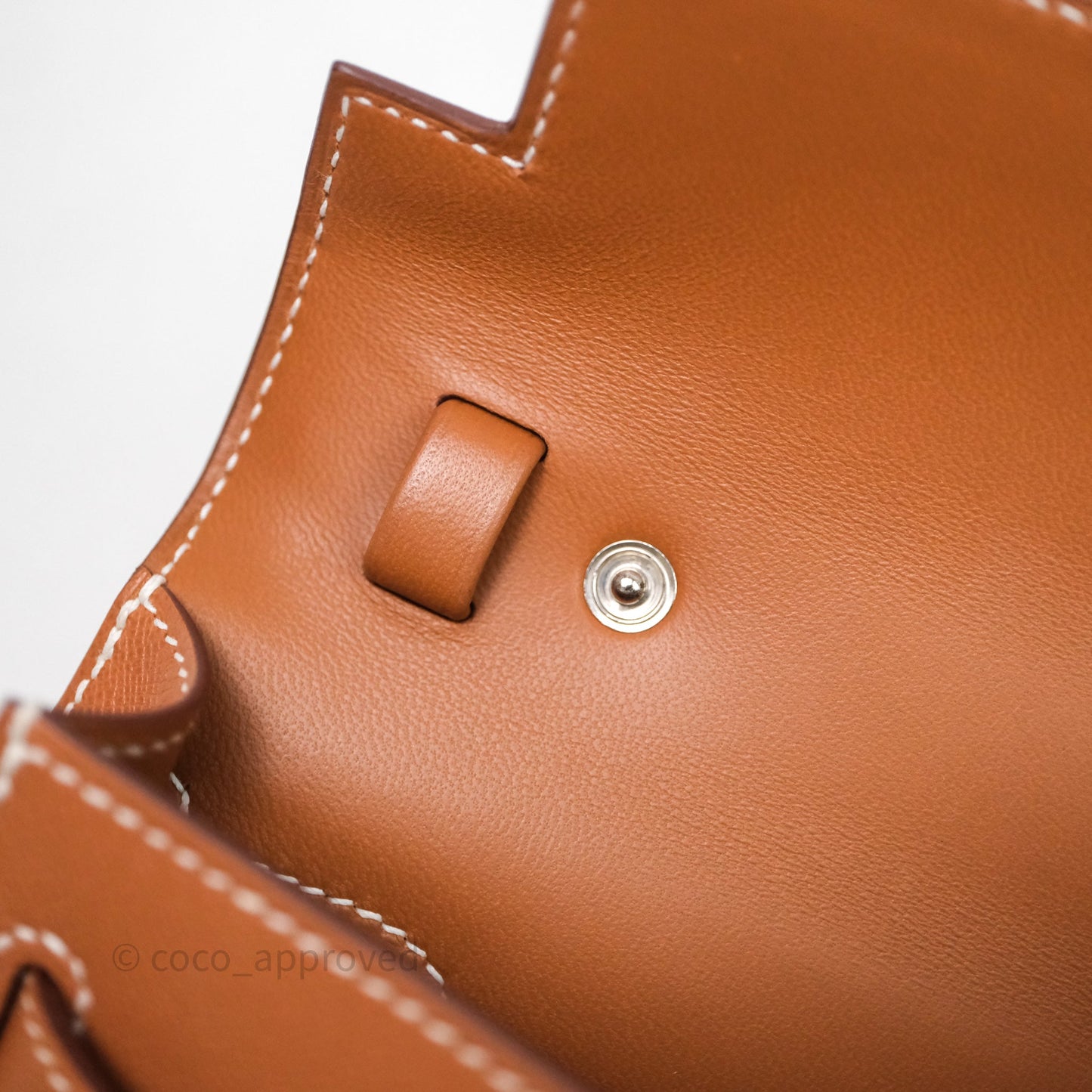 Hermes Kelly Elan Gold Madame Palladium Hardware
