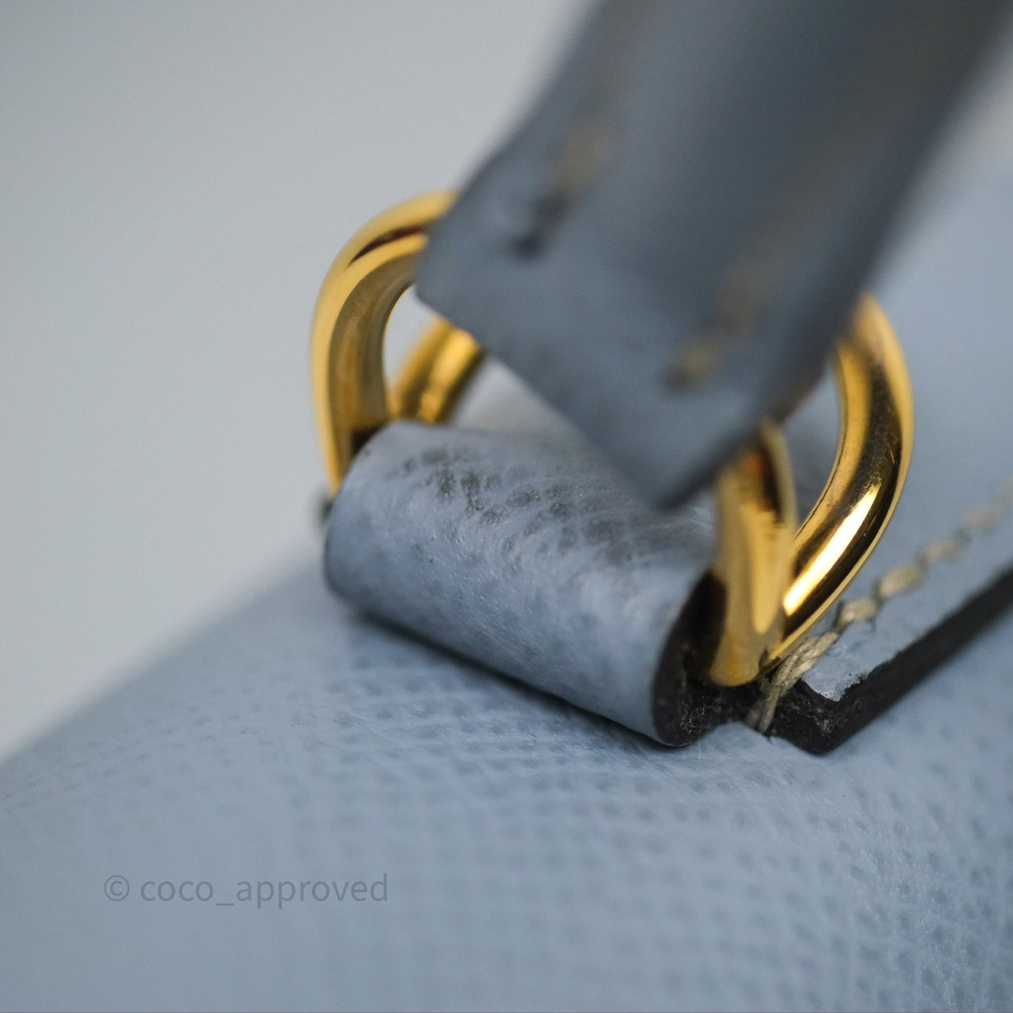 Hermès Kelly II 28 Sellier Bleu Lin J7 Epsom Gold Hardware