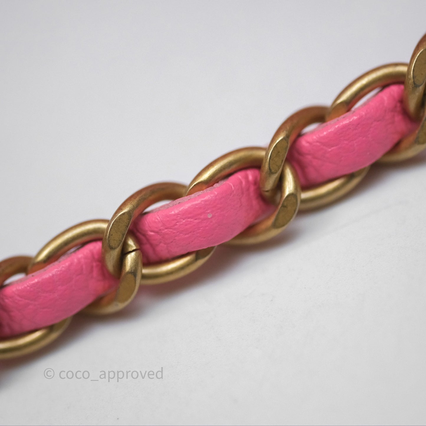 Chanel Quilted Pick Me Up Small Vanity Case Hot Pink Caviar Aged Gold Hardware
