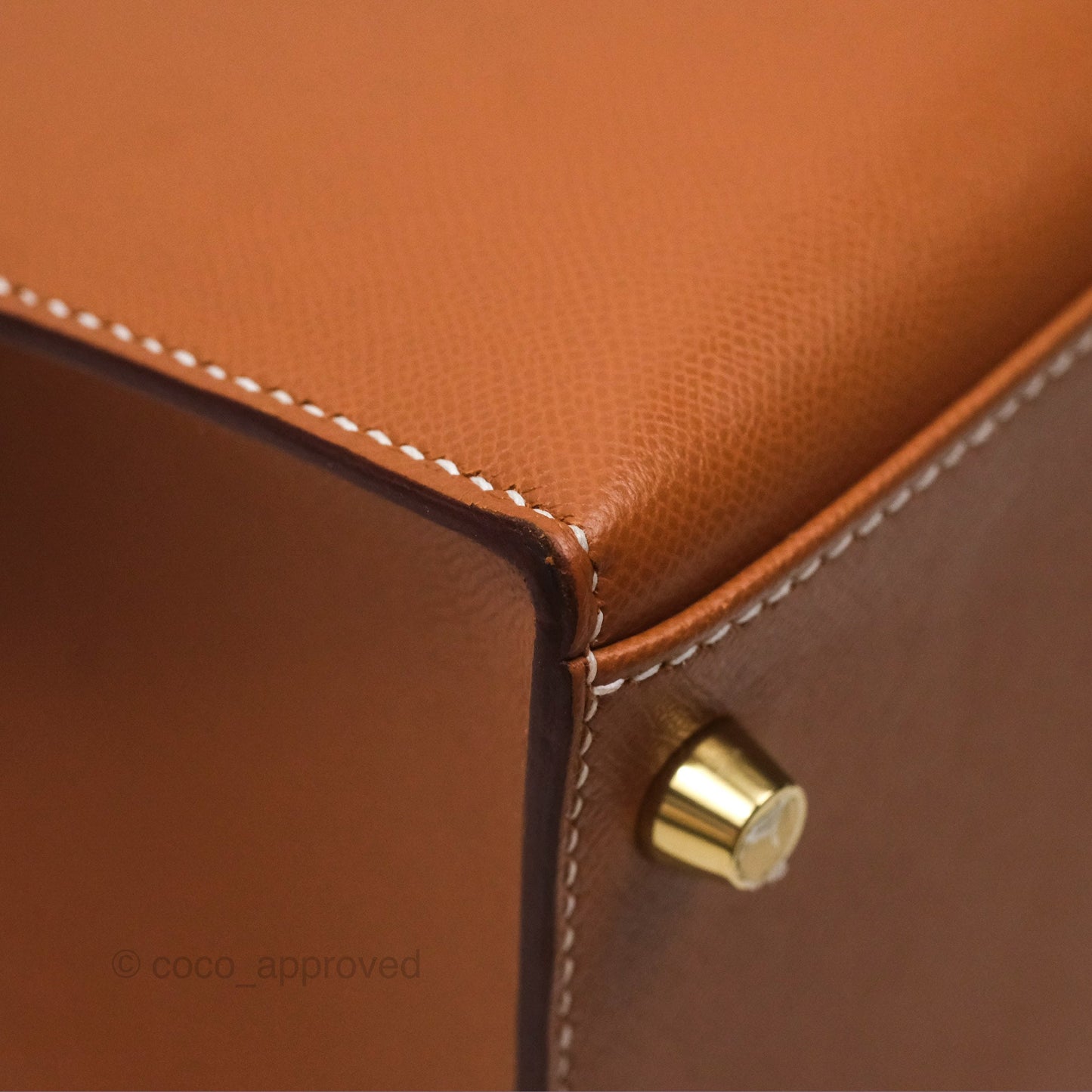 Hermès Kelly 28 Sellier Gold 37 Epsom Gold Hardware