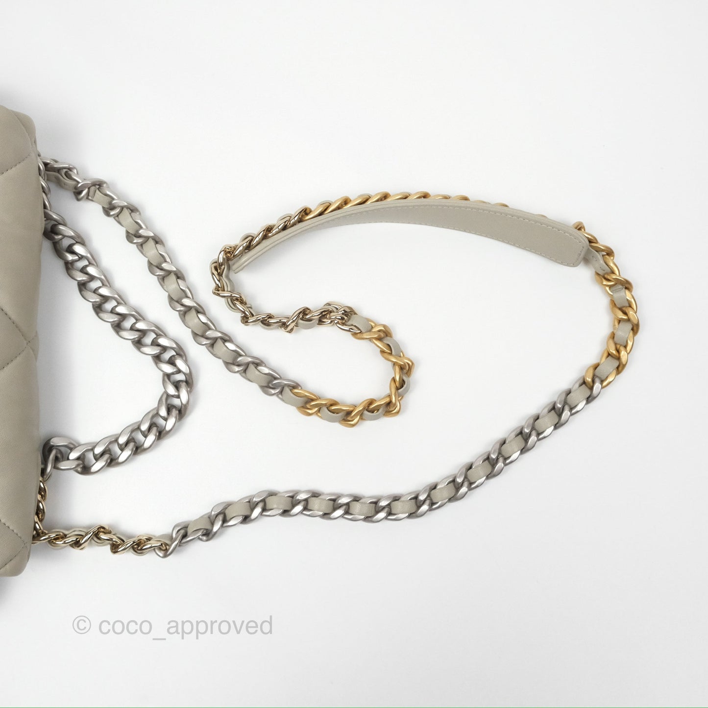 Chanel 19 Small Sage Green Mixed Hardware