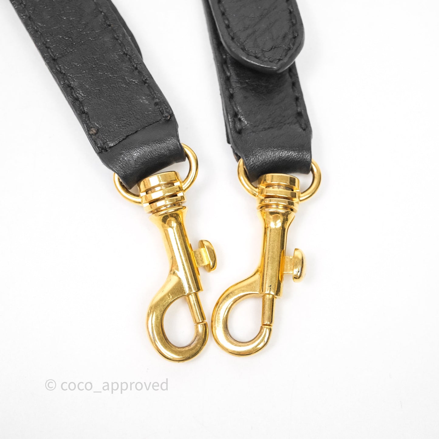 Miu Miu Vitello Tote Bag Black Gold Hardware