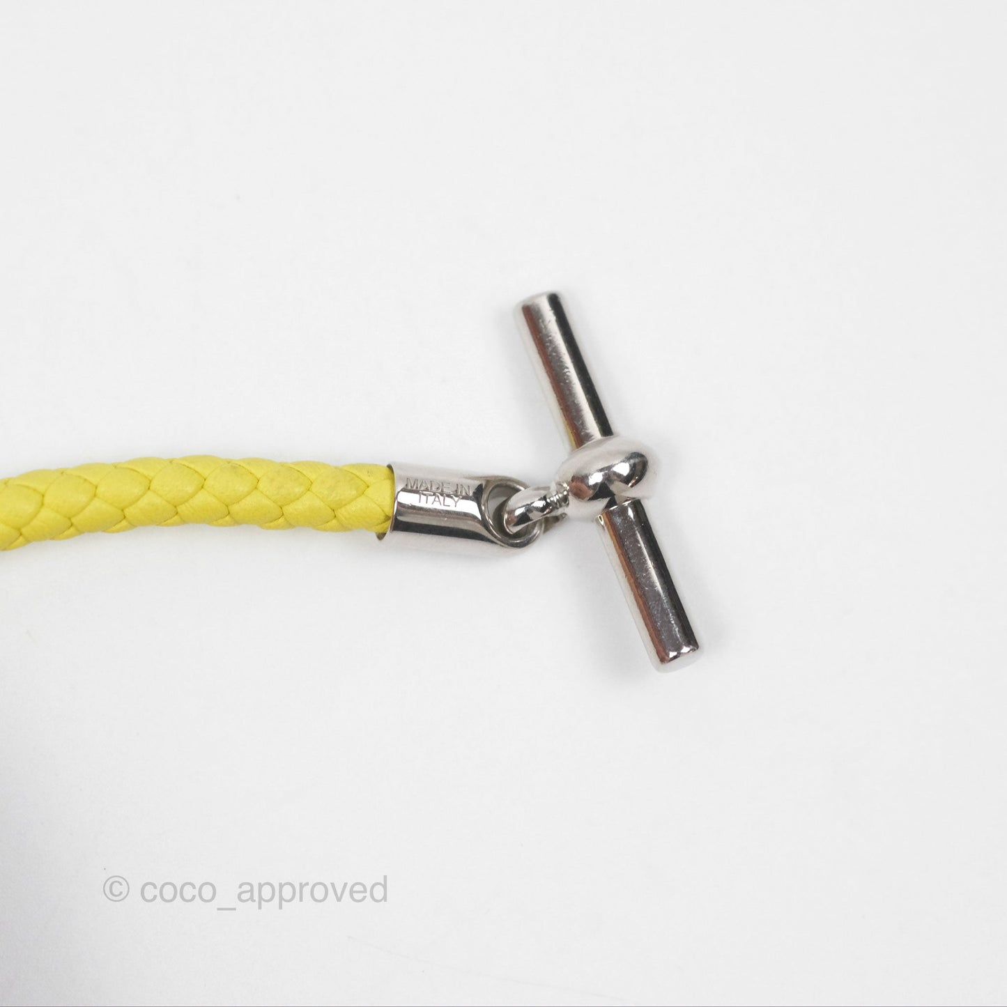Hermès Glenan H Link Argo Bracelet Yellow Palladium Hardware