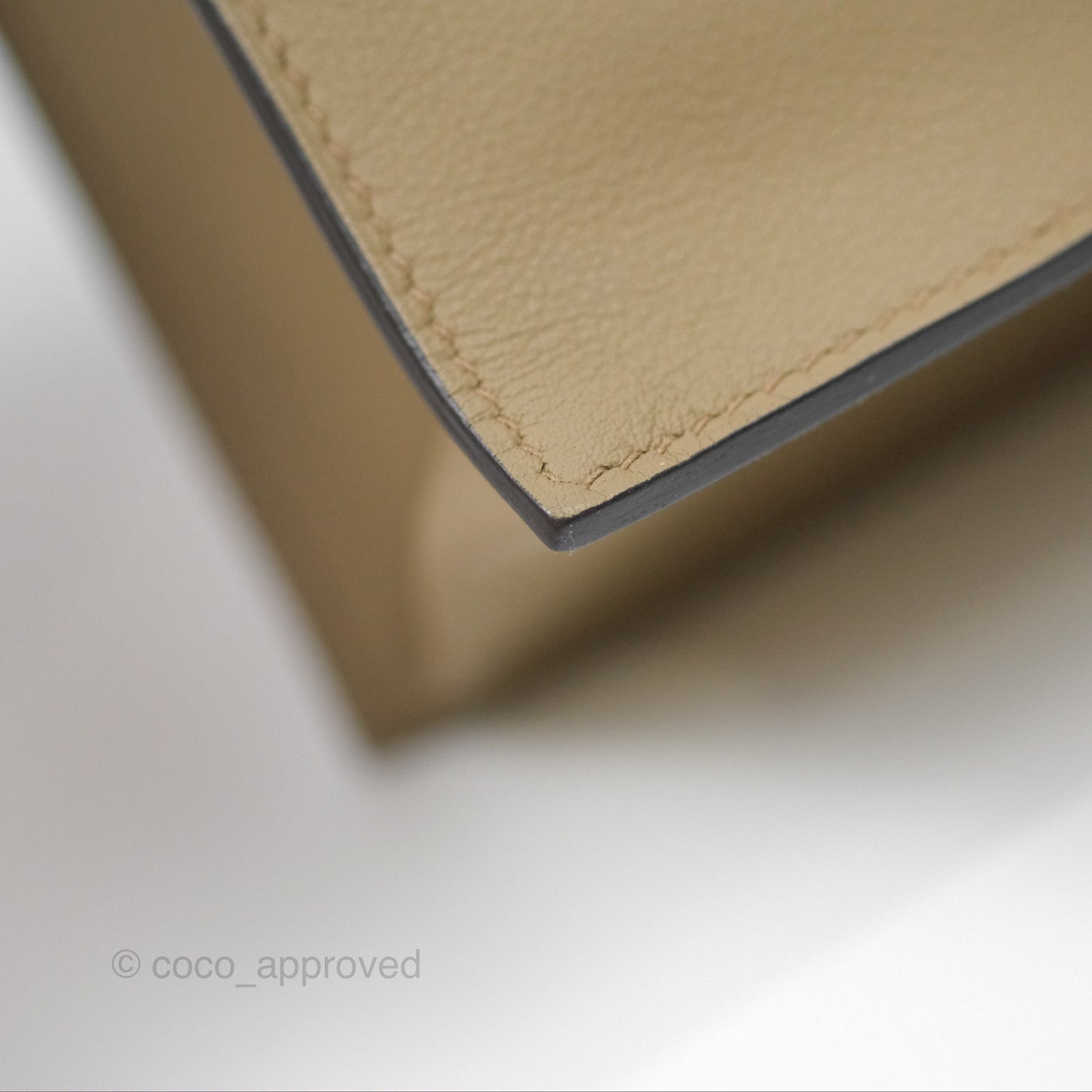 Hermès Kelly Danse II Bag Beige Marfa Palladium Hardware