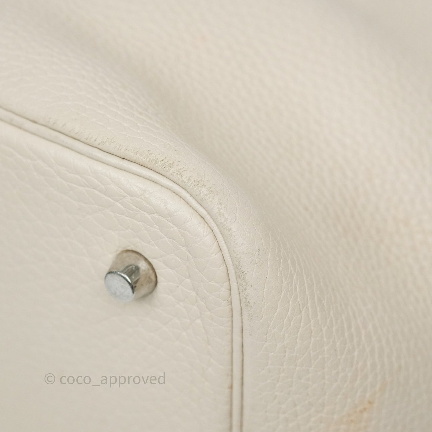 Hermès Picotin 22 Beton Clemence Palladium Hardware