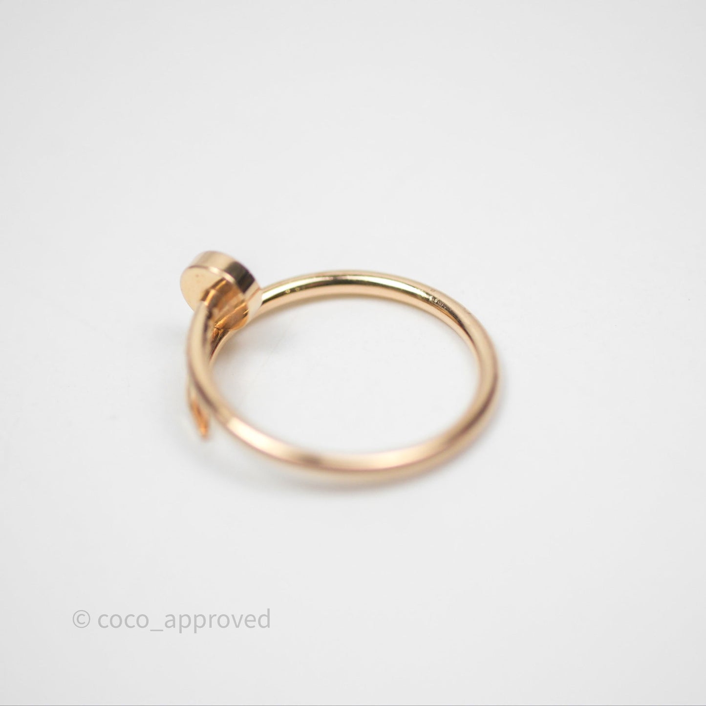 Cartier Juste Un Clou Ring Rose Gold Size 58