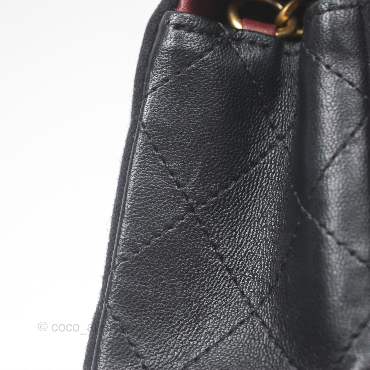 Chanel Paris-Hamburg Charms Mini Rectangular Flap Black 18C