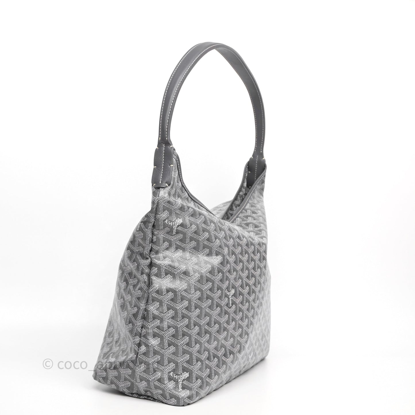 Goyard Bohème Hobo Bag Grey Goyardine Canvas