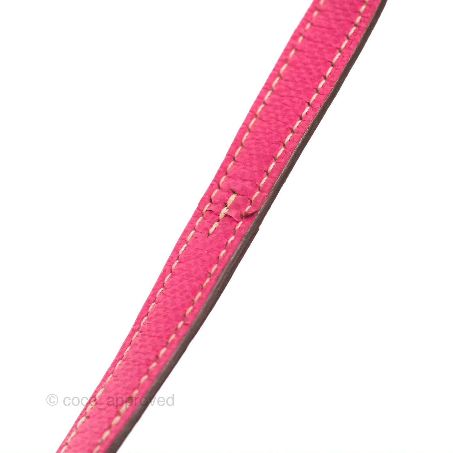 Hermès Constance Mini 18cm Rose Tyrien Epsom Palladium Hardware