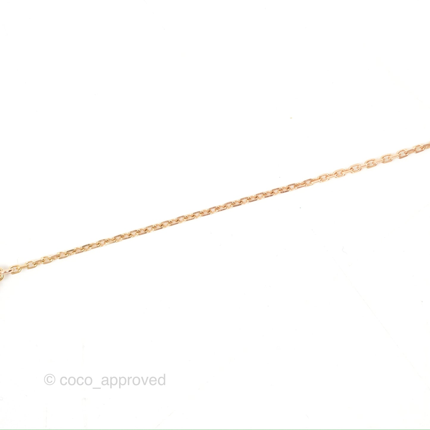 Van Cleef & Arpels Sweet Alhambra Bracelet Rose Gold Red Carnelian