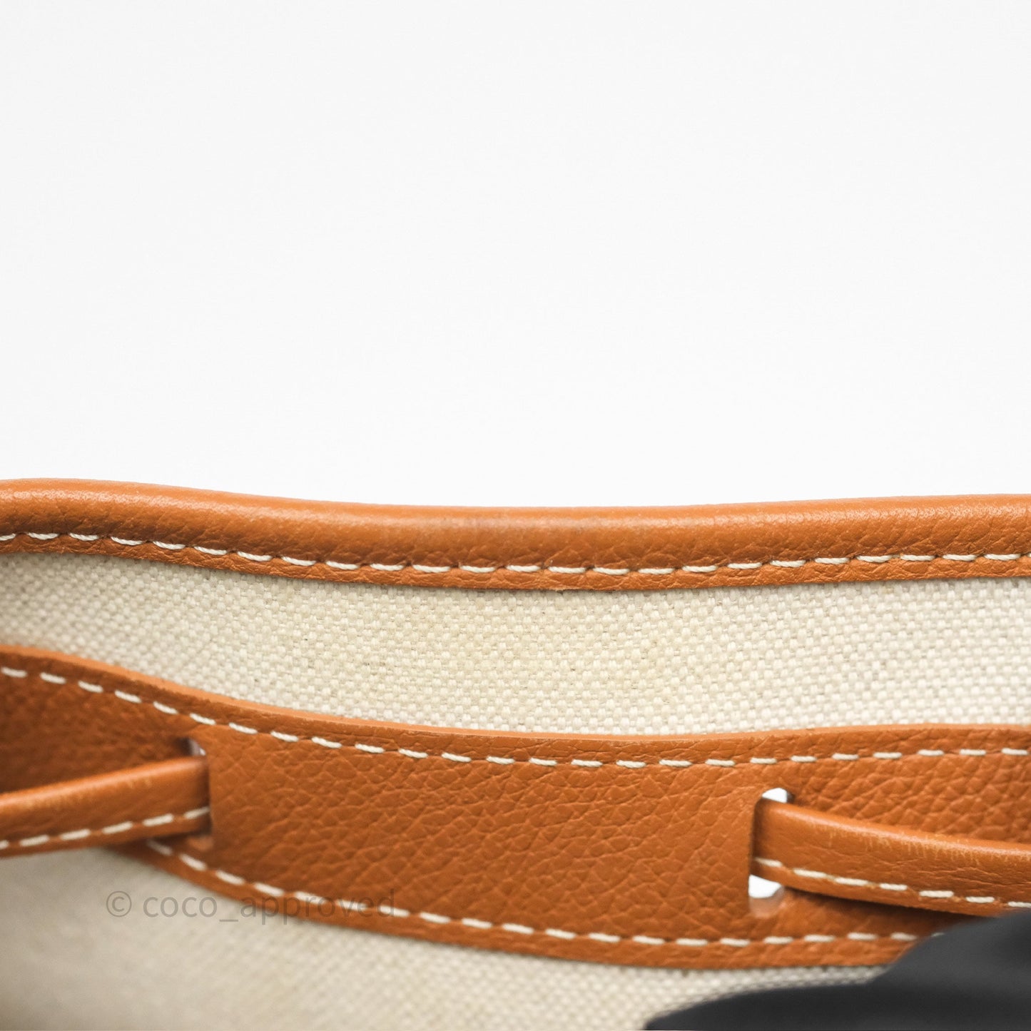 Goyard Petit Flot Bucket Bag Black & Tan Goyardine