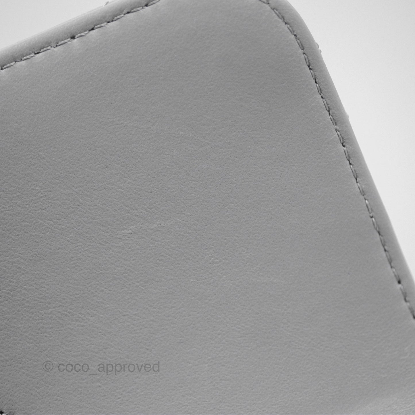 Chanel Small Trendy CC Grey Lambskin Gold Hardware