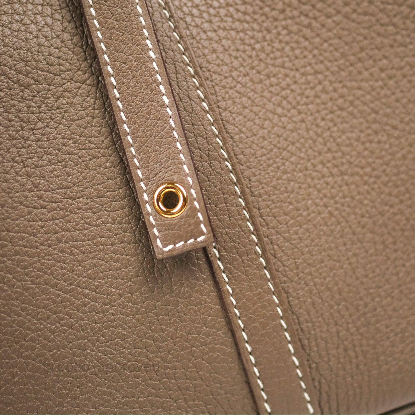 Hermès Picotin 22 Etoupe Clemence Gold Hardware