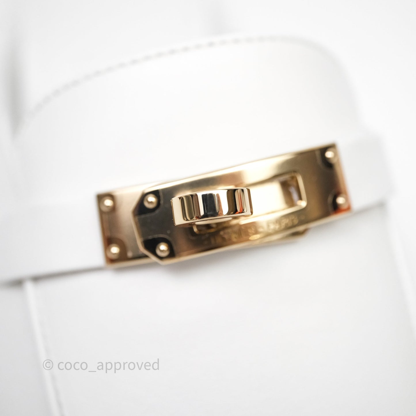 Hermès Oz Velvet Mules White Calfskin Gold Hardware Size 36.5