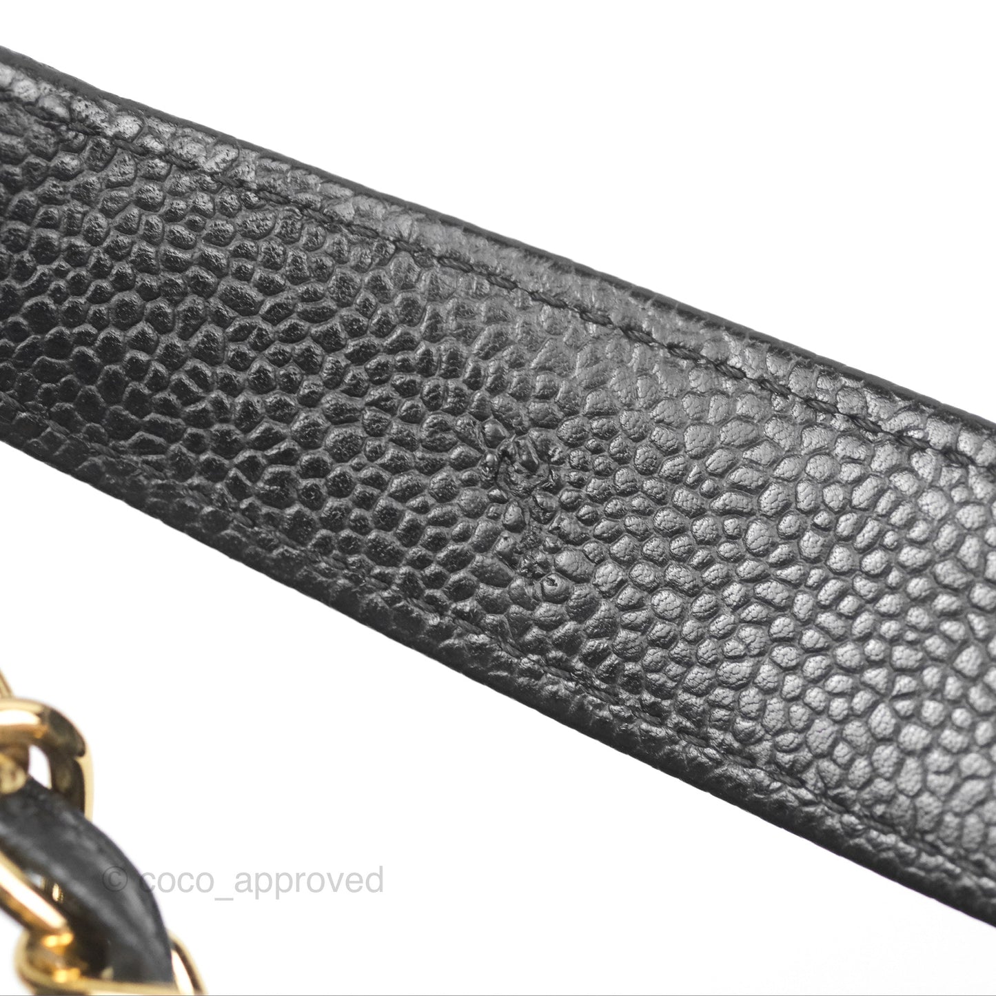 Chanel GST Black Caviar Gold Hardware