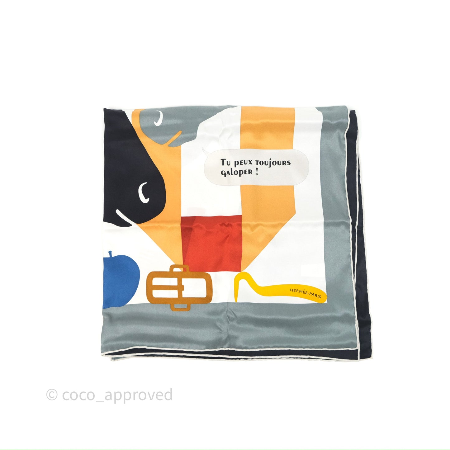 Hermès Is This a Love Story? Silk Scarf 70