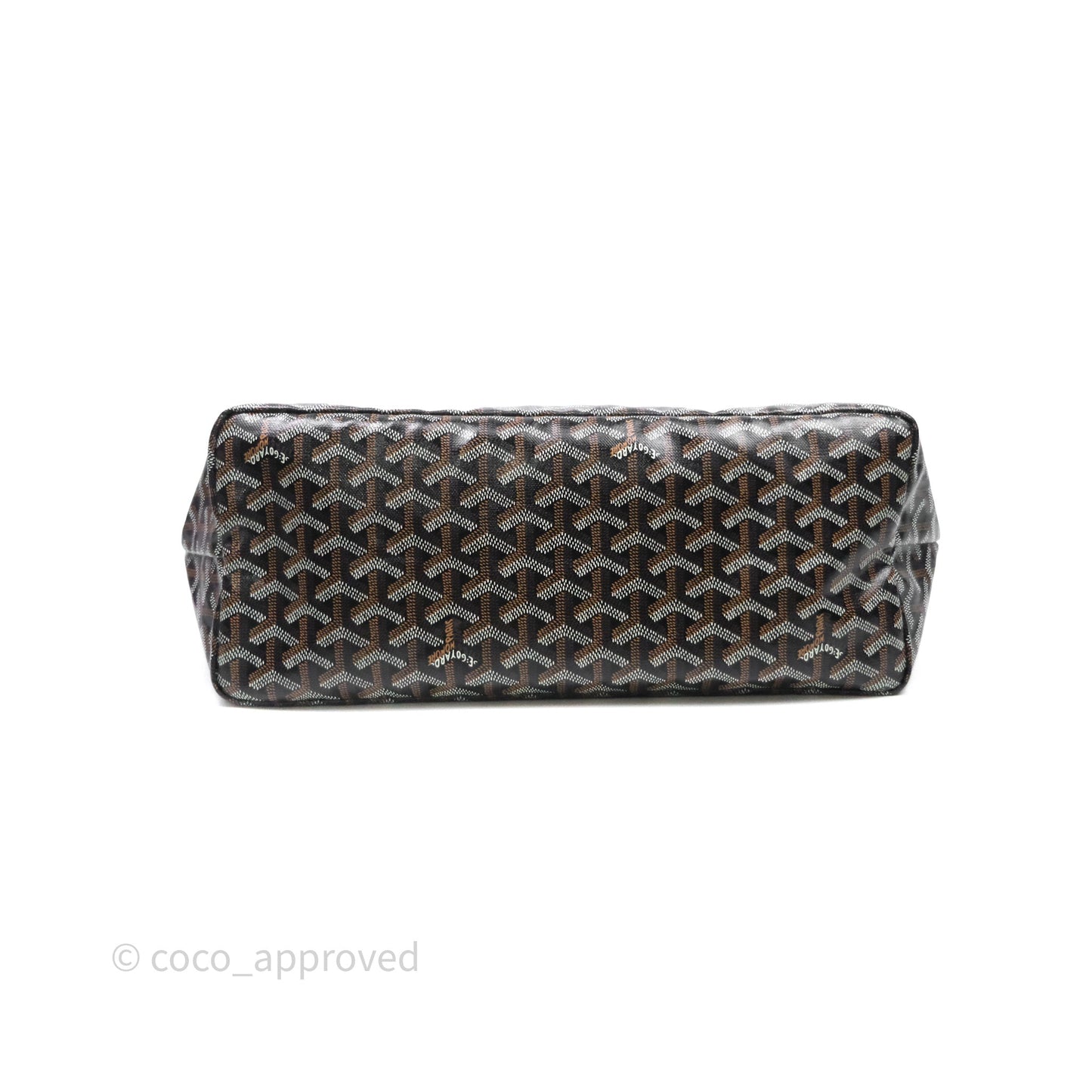 Goyard St Louis Tote PM Tan Black