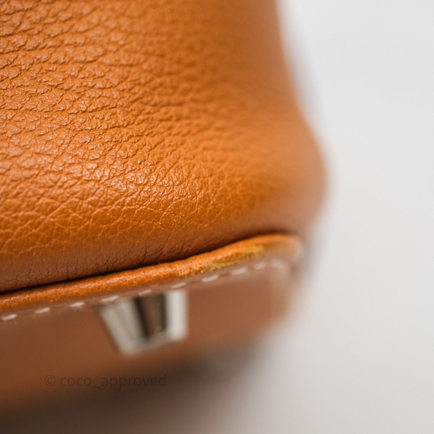 Hermès ToolBox 20 Gold 37 Evercolor Palladium Hardware