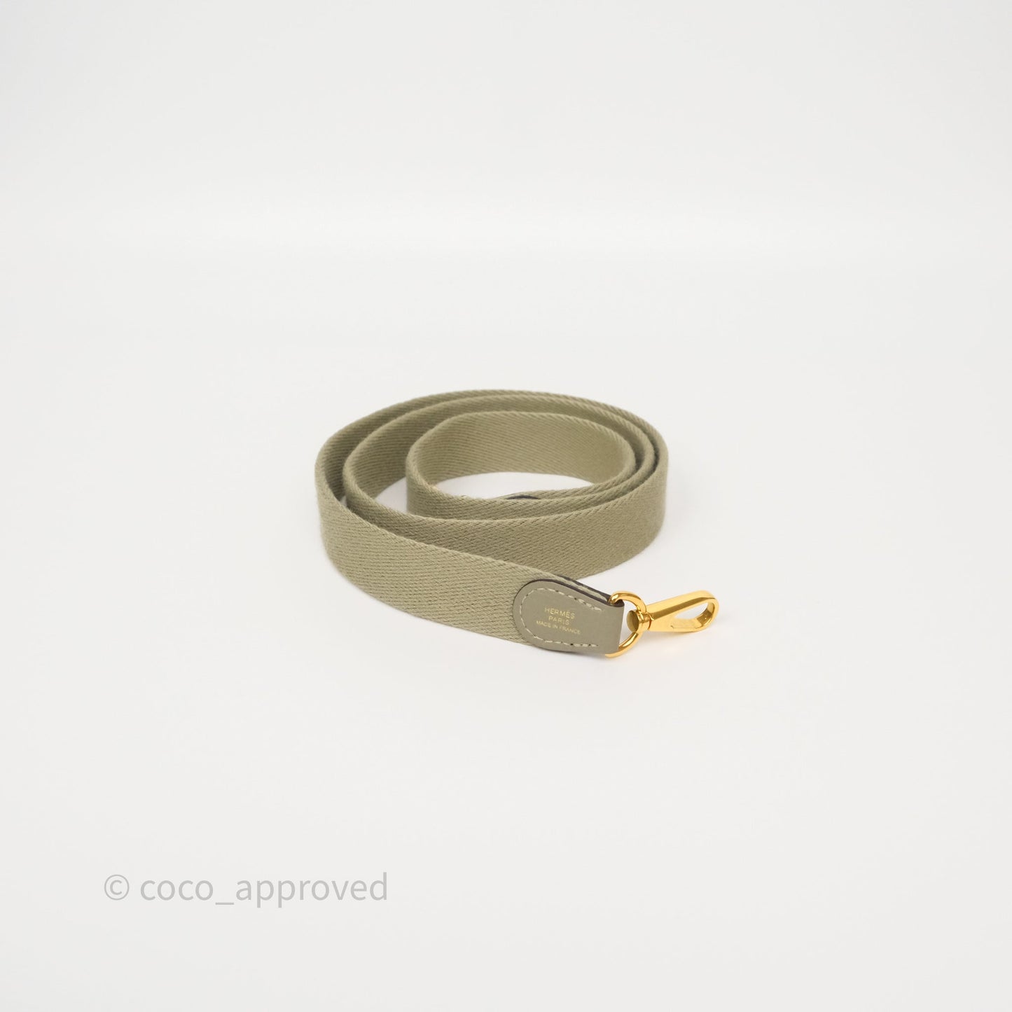 Hermès Mini Evelyne 16 Sauge Q1 Clemence Gold Hardware