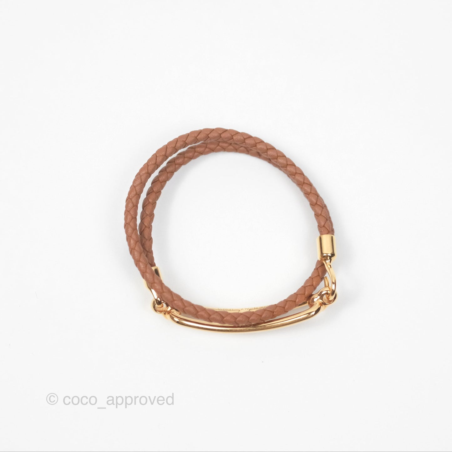 Hermès Roulis Double Tour Bracelet Gold Gold Hardware