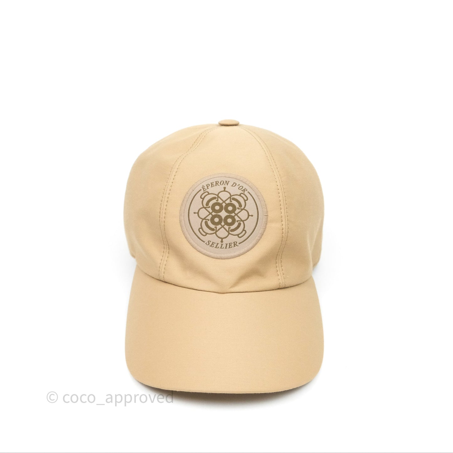 Hermès Serena Eperon D'Or Cap Beige Size 57