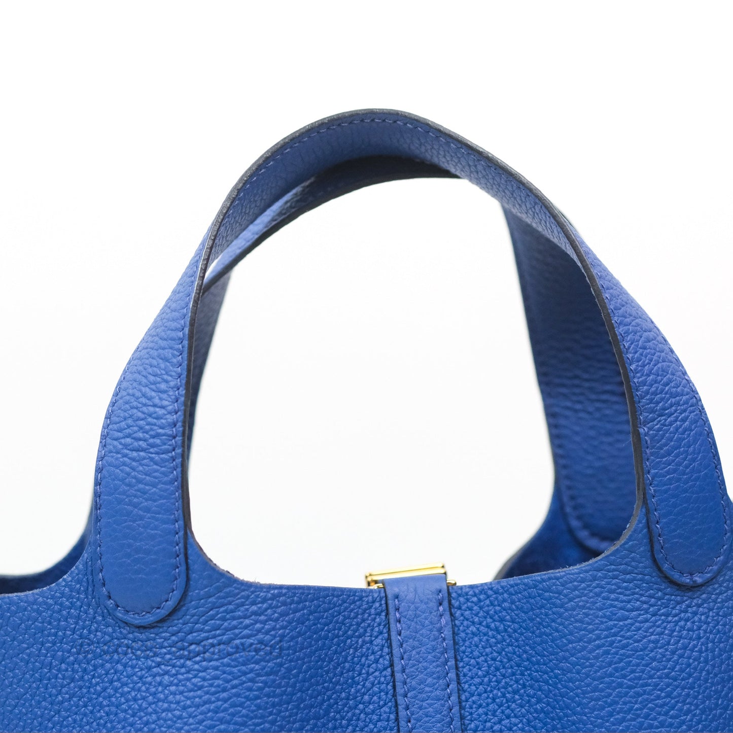 Hermès Picotin Lock 18 Bleu Royal Taurillon Maurice TM Gold Hardware