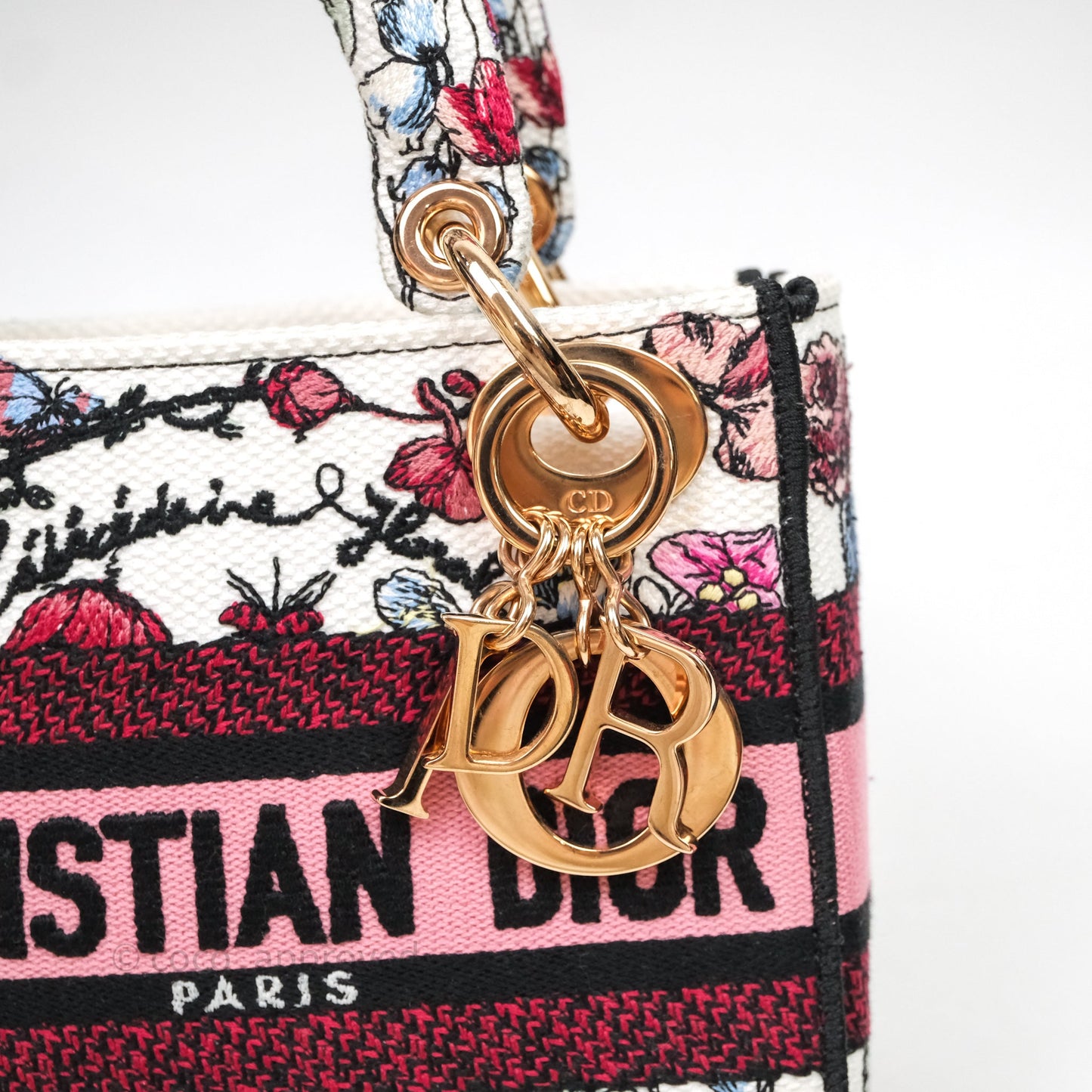 Christian Dior Mini Lady D-Lite Bag Florilegio Embroidered
