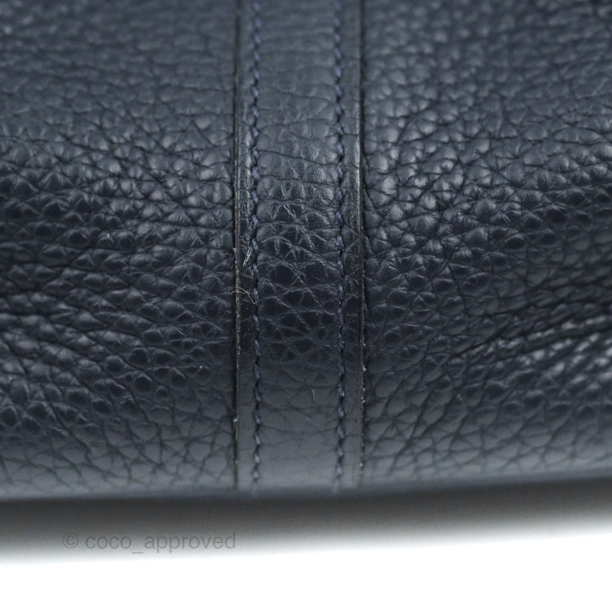 Hermès Picotin 22 Bleu Nuit 2Z Clemence Palladium Hardware