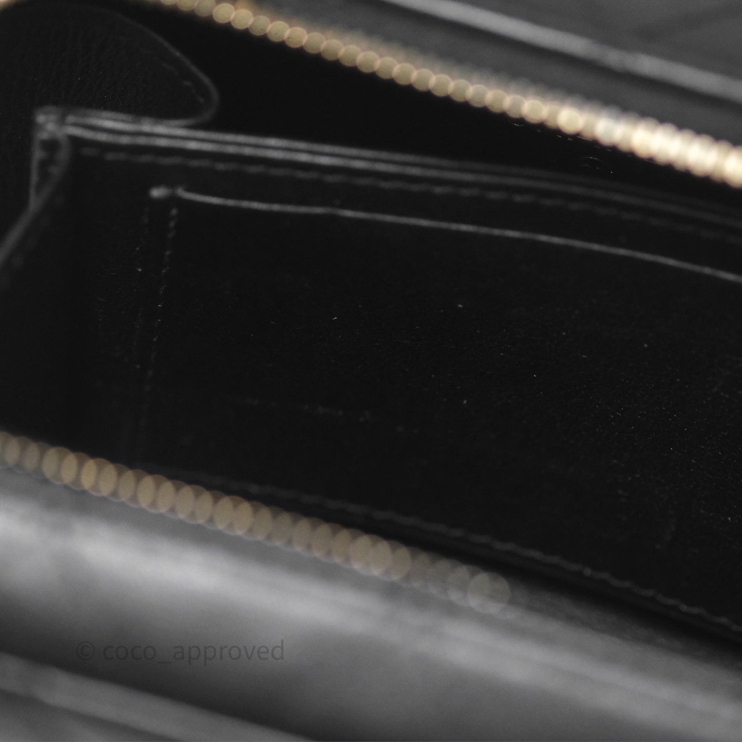 Chanel Top Handle Vanity Case Black Lambskin Aged Gold Hardware 22A