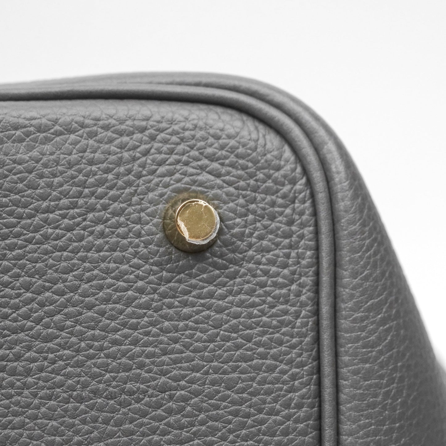 Hermès Picotin Lock 22 Graphite TM Gold Hardware