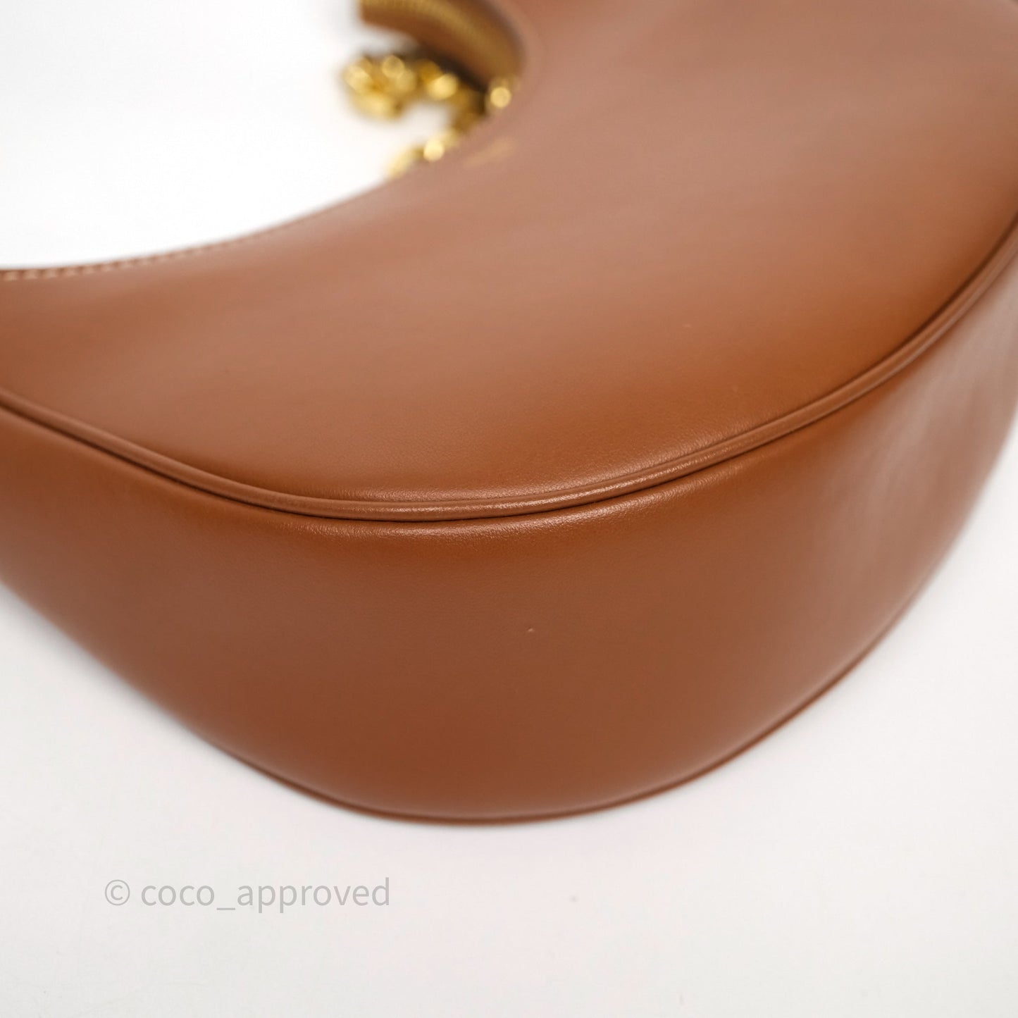 Celine Medium Ava Chain Bag Tan Calfskin
