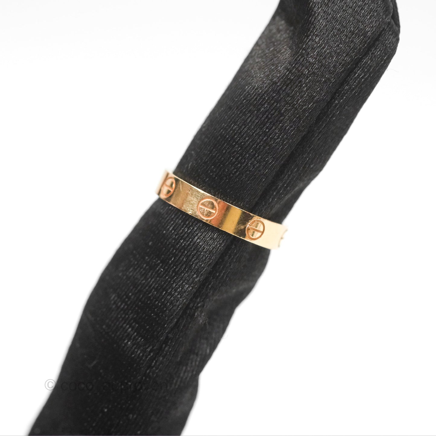 Cartier Love Band & Small Juste Un Clou Ring Set Rose Gold