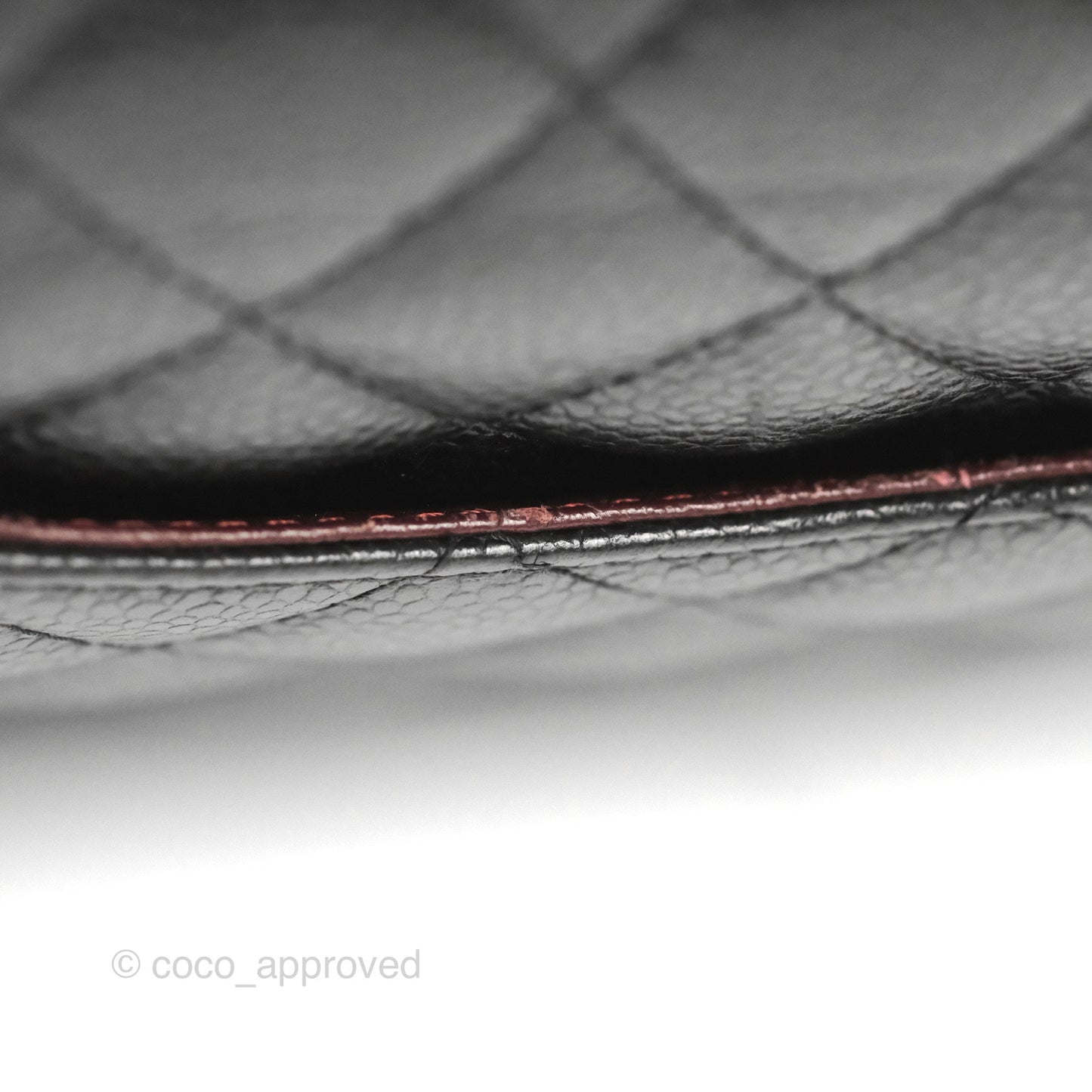 Chanel Classic M/L Medium Flap Quilted Black Caviar Silver Hardware