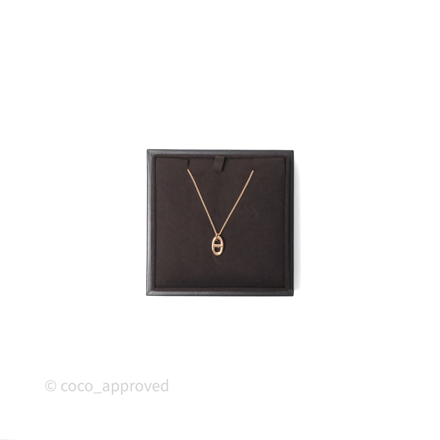 Hermès Farandole Pendant Small Model Rose Gold