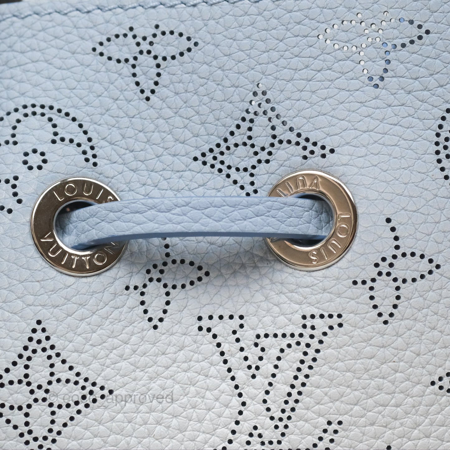 Louis Vuitton Bella Blue Nuage Mahina Calfskin